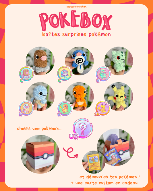 Blindbox Pokébox Petits Monstres