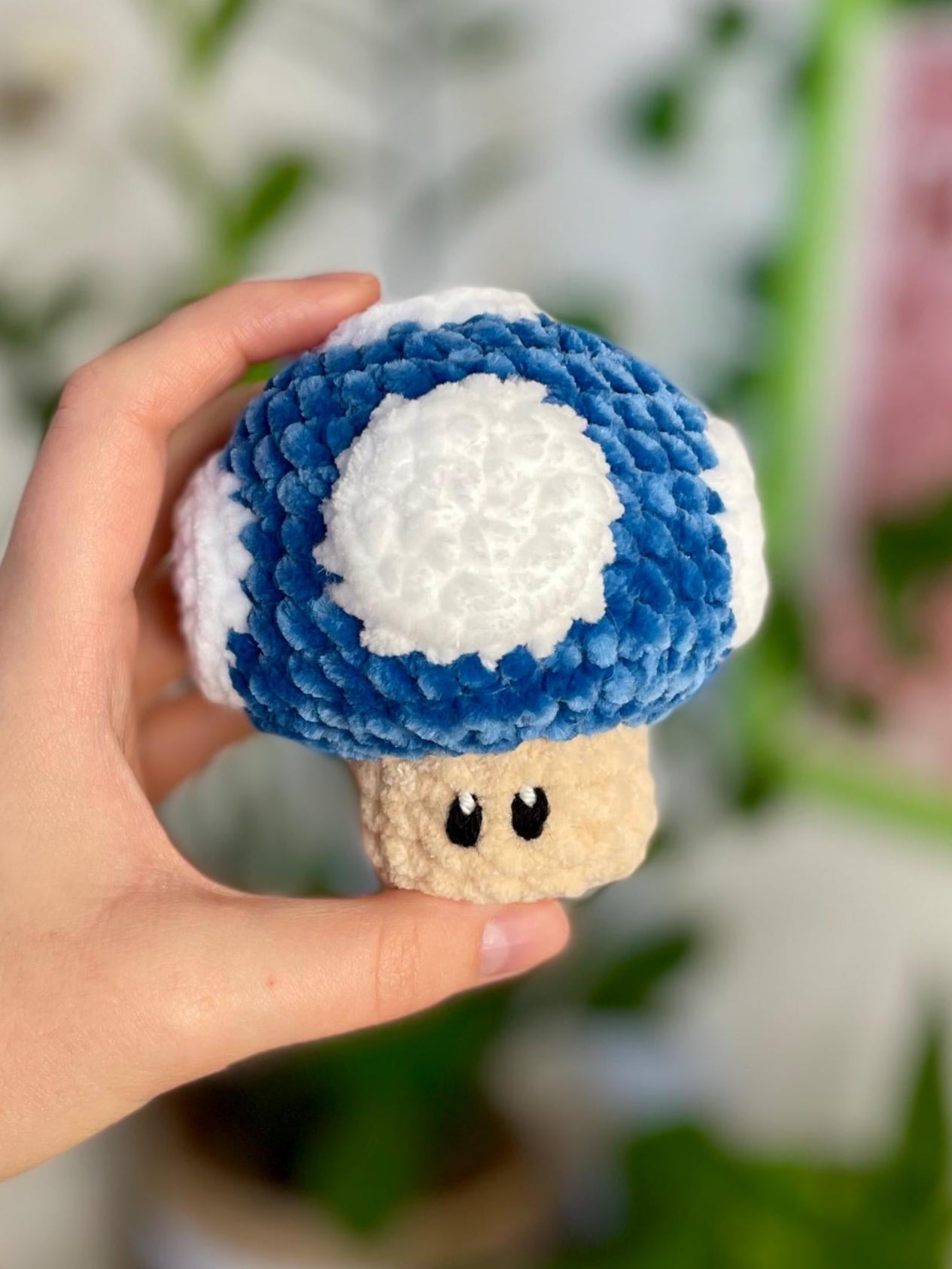CROCHET PDF PATTERN - Super Champignon