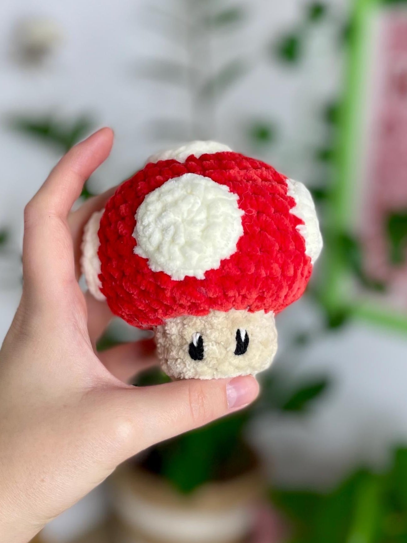 CROCHET PDF PATTERN - Super Champignon