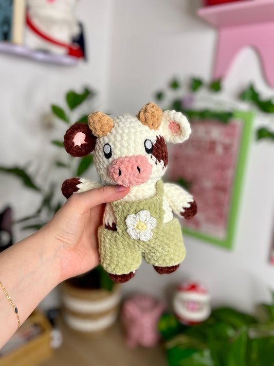 Vachette en salopette