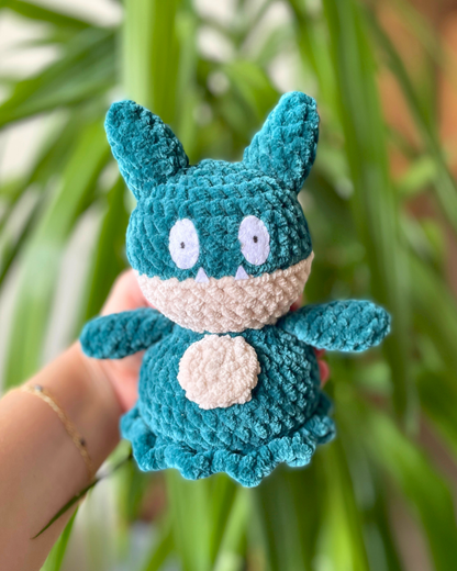 CROCHET PDF PATTERN - Pocket Munchlax (Goinfrex)
