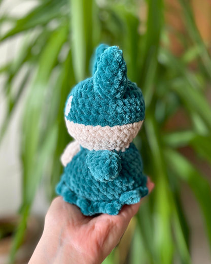 CROCHET PDF PATTERN - Pocket Munchlax (Goinfrex)
