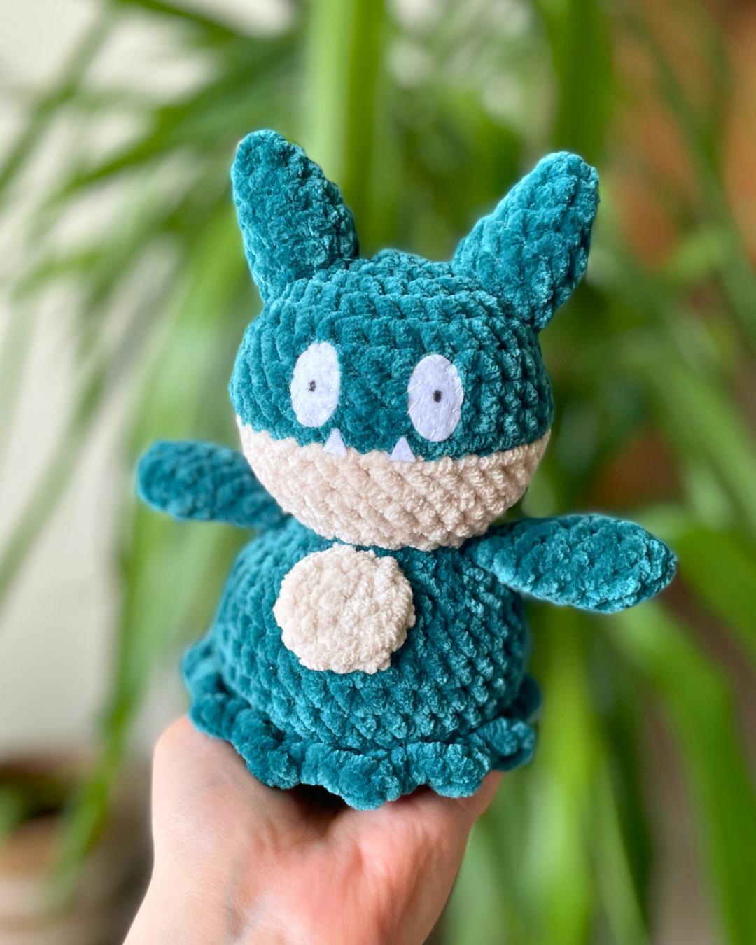 CROCHET PDF PATTERN - Pocket Munchlax (Goinfrex)