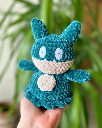 CROCHET PDF PATTERN - Pocket Munchlax (Goinfrex)