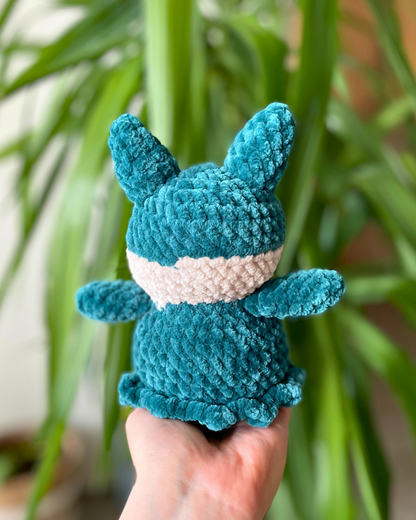 CROCHET PDF PATTERN - Pocket Munchlax (Goinfrex)