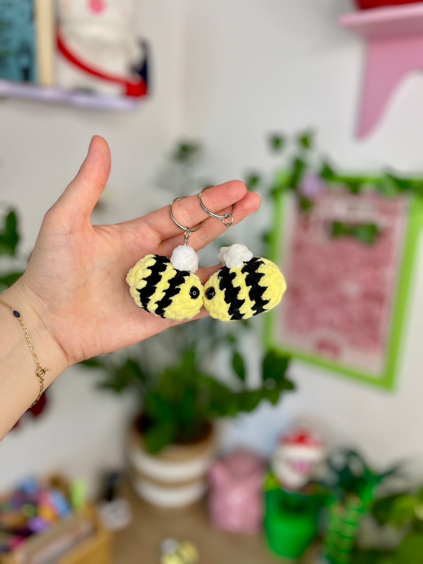Porte-clé Abeille