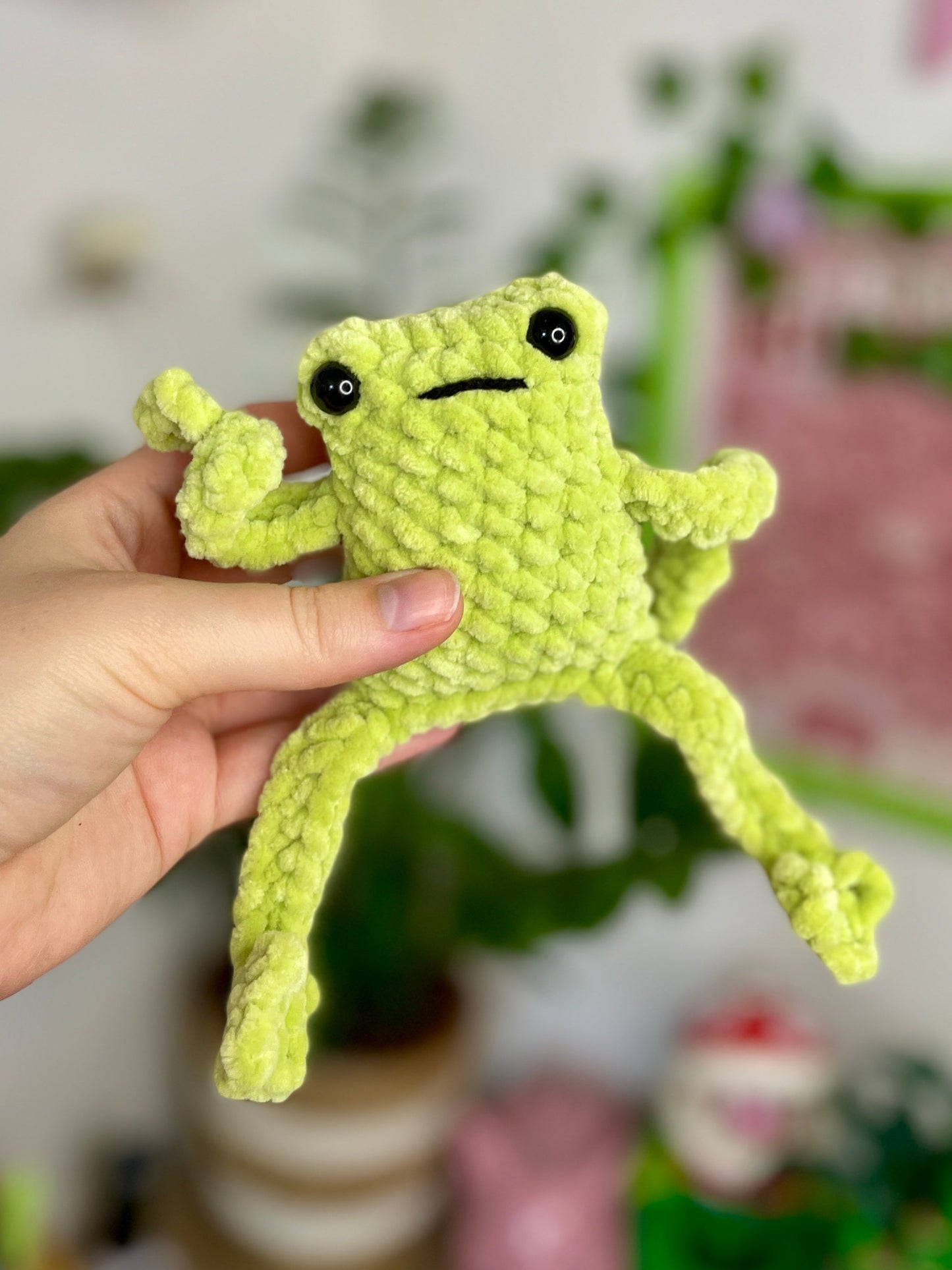 Grenouilles à longues pattes [plusieurs coloris]