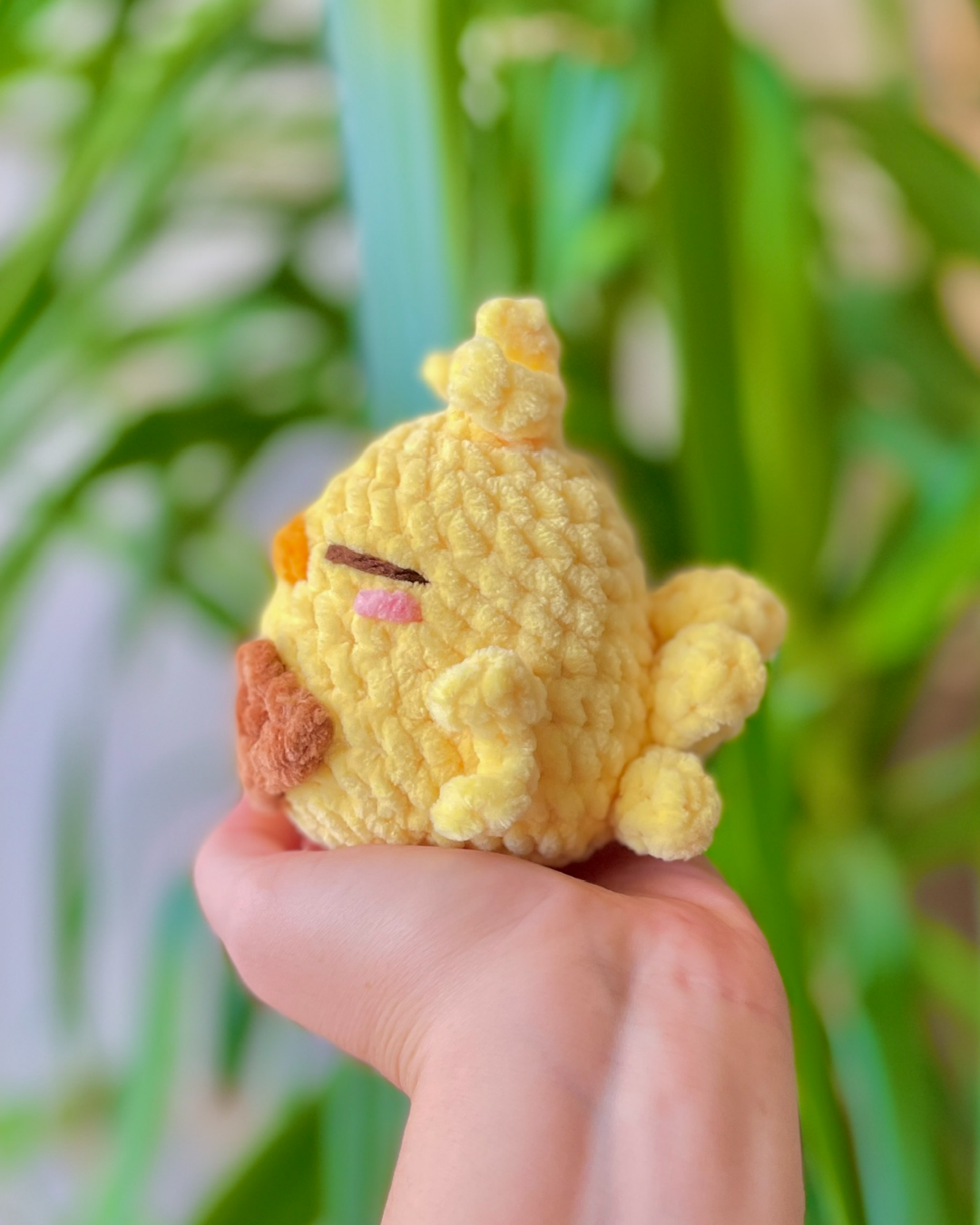 CROCHET PDF PATTERN - Mini Chocobo