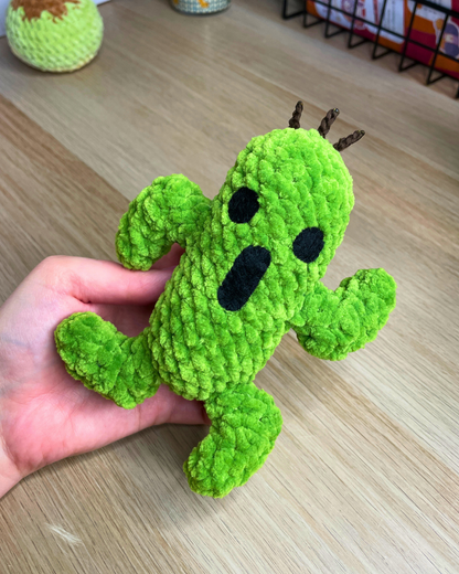 CROCHET PDF PATTERN - Mini Cactuar (Pampa)