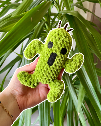 CROCHET PDF PATTERN - Mini Cactuar (Pampa)