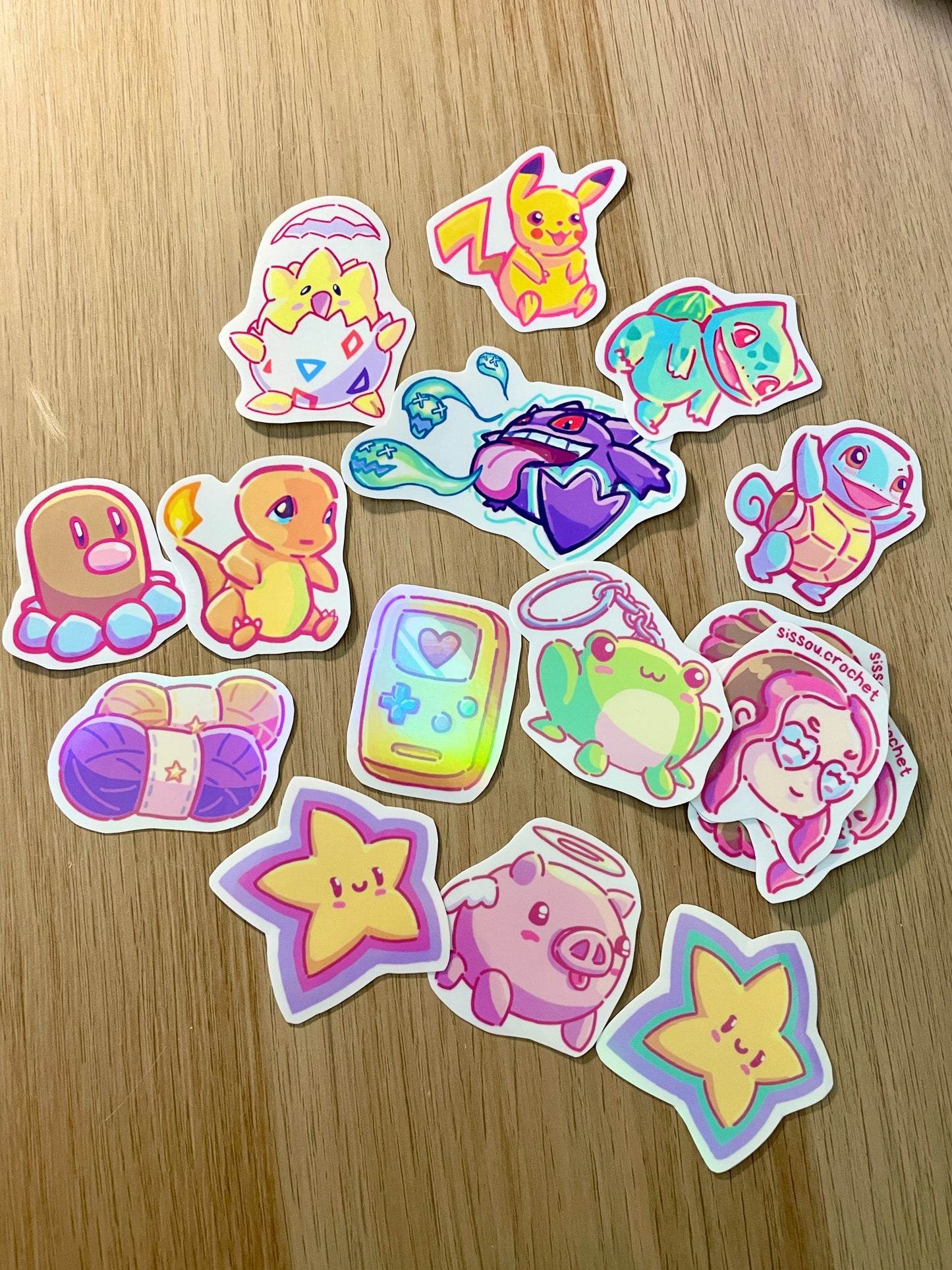Mystery Stickers [3 stickers aléatoires]