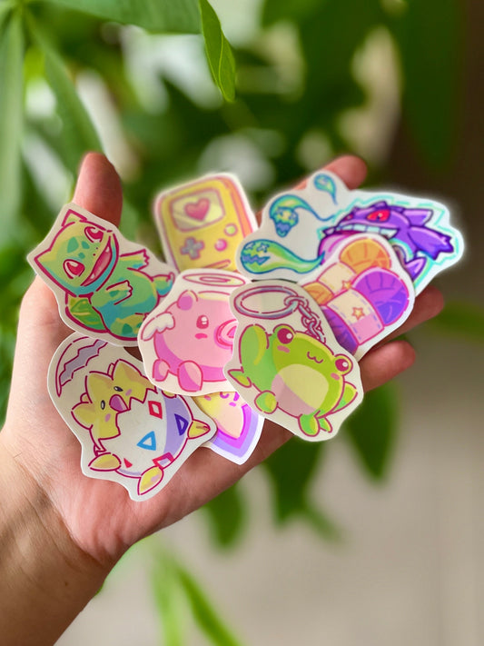 Mystery Stickers [3 stickers aléatoires]
