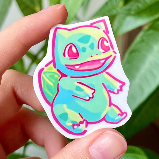 Sticker Reptile Végétal
