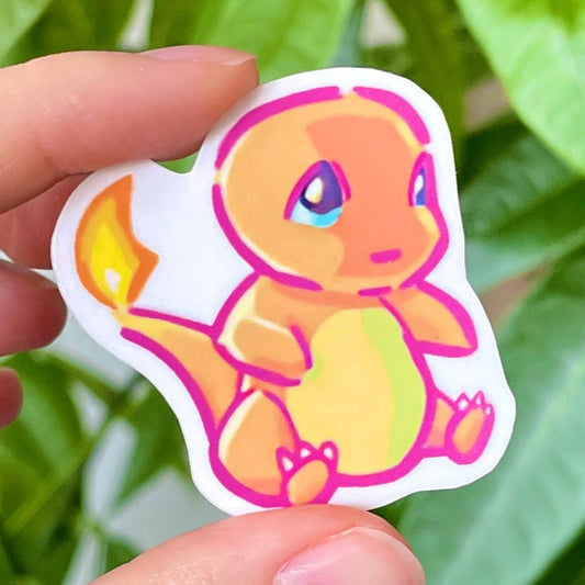 Sticker Lézard de Feu