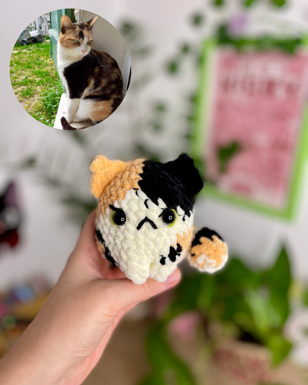 Trio de chats personnalisés [Commande Custom]