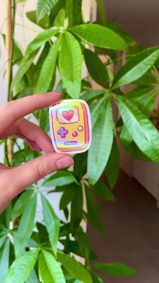 Sticker Gameboy Holographique