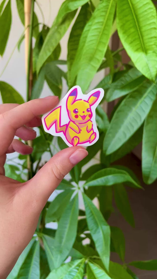 Sticker Souris Électrique
