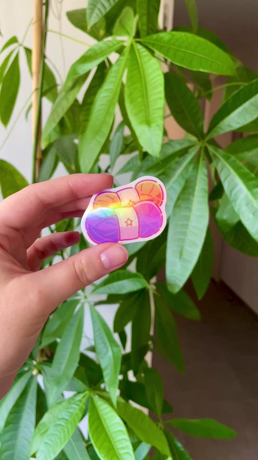 Sticker Pelotes Holographique