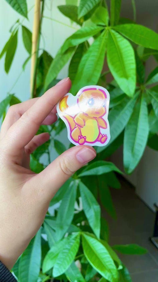 Sticker Lézard de Feu