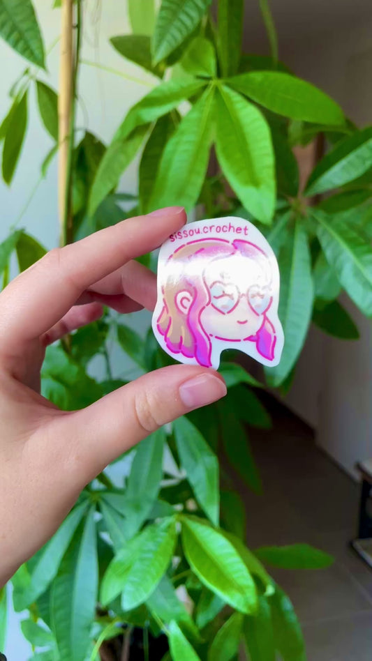 Sticker Sissou Crochet