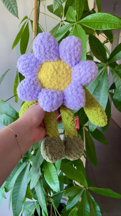 Fleurs à pattes [plusieurs coloris]