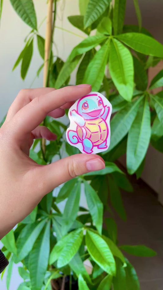 Sticker Tortue d’Eau